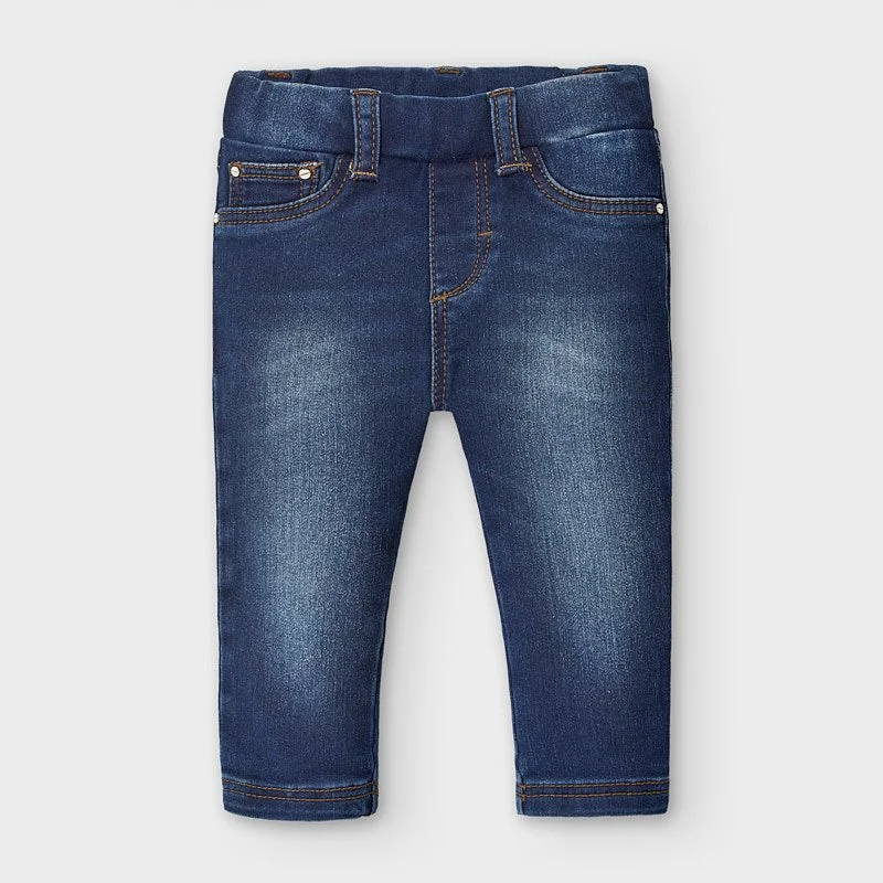 Spodnie jeans basic - obrazek 2