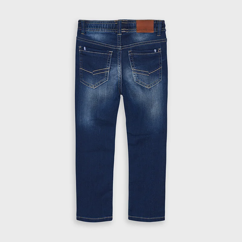 Spodnie jogger soft denim - obrazek 3