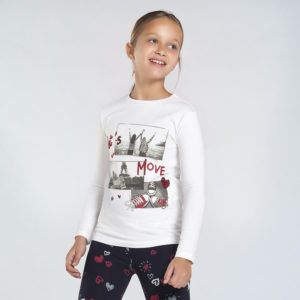 Koszulka d/r z nadrukiem