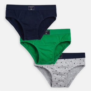 Set 3 slipy gładkie/gwiazdy