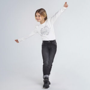 Spodnie długie jeans basic