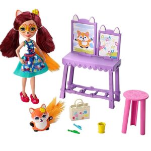 Barbie Enchantimals lalka + zwierzątka FCC62 /6
