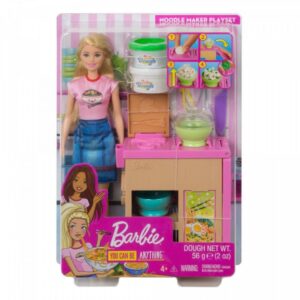 Barbie lalka+zestaw Domowy makaron GHK43 /6