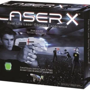 Laser-x Pistolet na odczerwień zestaw pojedynczy
