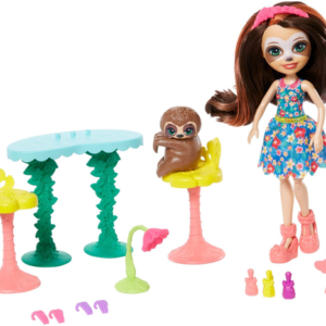 Barbie Enchantimals lalka + zwierzątka FCC62 /GFC54