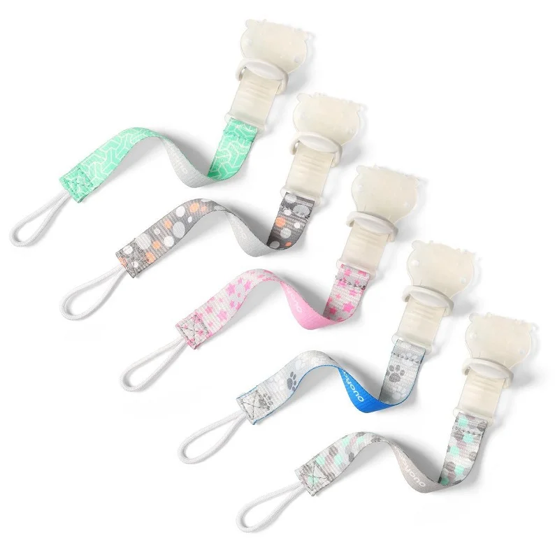 712 Tasiemka do smoczka z klipsem