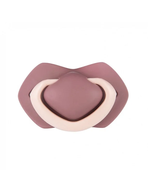 Canpol babies Zestaw symetrycznych silikonowych smoczków uspokajających - 22/644 0-6 różowy - obrazek 3