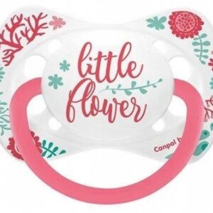 Canpol babies smoczek uspokajający silikonowy 0-6m symetryczny 23/288_cor WILD