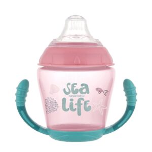 Canpol babies kubek niekapek miękki silikonowy ustnik 230ml - 56/501 SEA LIFE