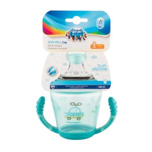 Canpol Kubek Niekapek miękki ust. Toys 56/502 turk. 230ML 9+