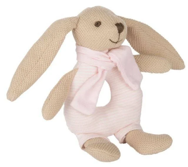 Canpol Babies Miękka Grzechotka Króliczek - 80/201_pin - obrazek 2
