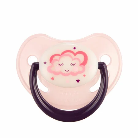 Canpol babies smoczek uspokajający silikon 6-18m anatomicznym NIGHT DREAMS - 22/501_pin