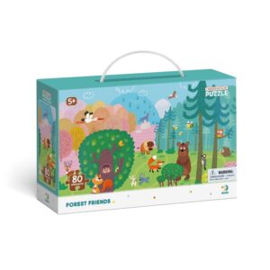 Puzzle Obserwacyjne Leśni Przyjaciele