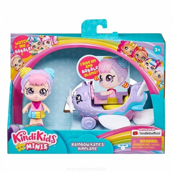 Kindi Kids Mini-Samolod Rainbow Kate
