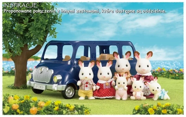 SYLVANIAN Rodzinny siedmioosobowy minivan 05274 - obrazek 5