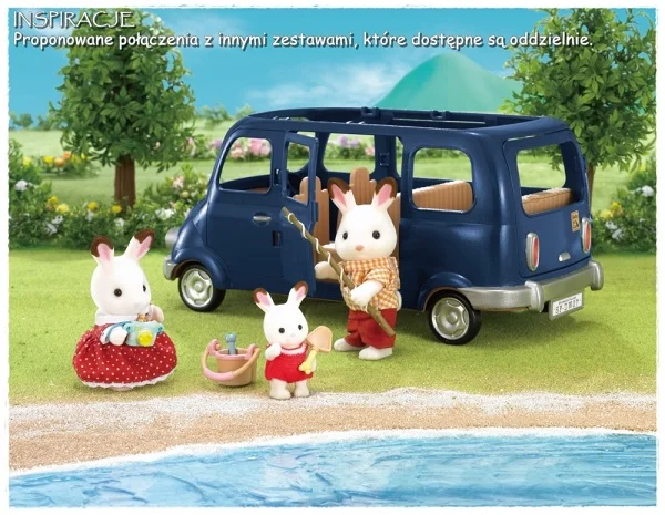 SYLVANIAN Rodzinny siedmioosobowy minivan 05274 - obrazek 6