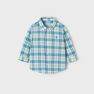 Koszula d/r krata len