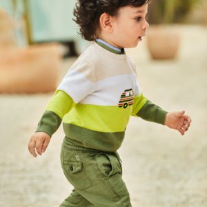 Spodnie lniane relax