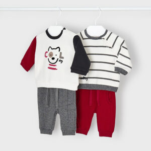 Komplet dzianina 4-cz.