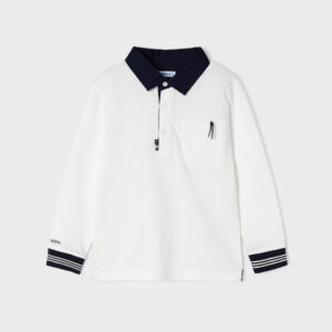 Koszulka polo d/r kontrasty