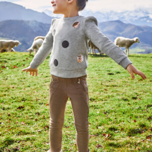 Spodnie długie suwaki