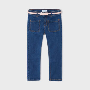 Spodnie z paskiem jeans