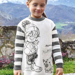 Sukienka rękaw trykot