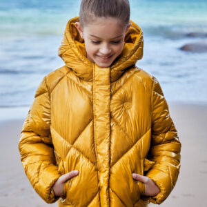 Kurtka pikowana romby