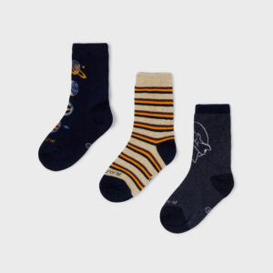 Zestaw 3 par skarpetek paski