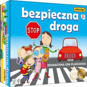 Bezpieczna droga - gra planszowa edukacyjna 06960