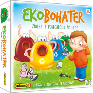Ekobohater - edukacyjna gra planszowa 06984