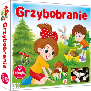 Grzybobranie - gra planszowa 63346