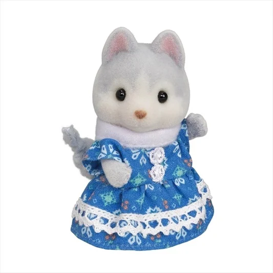 SYLVANIAN Pieski Husky na rowerze 05637 56370 - obrazek 4