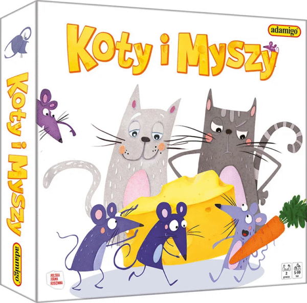 Koty i myszy - gra planszowa 07721
