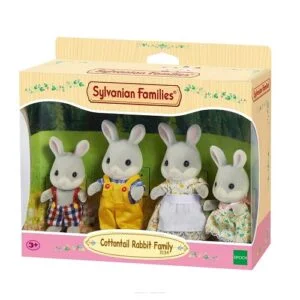 SYLVANIAN Rodzina szarych króliczków 04030
