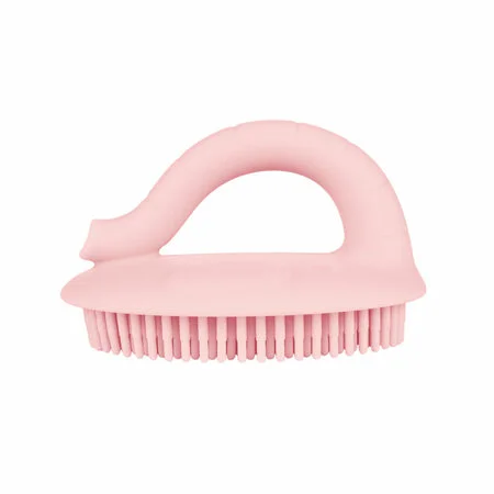 Canpol babies myjka silikonowa do kąpieli - różowa - obrazek 3