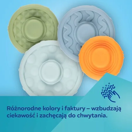 Canpol babies sensoryczna układanka piramidka - obrazek 2