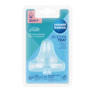 Canpol babies smoczek silikon średni do butelki szerokiej 1 szt EasyStart