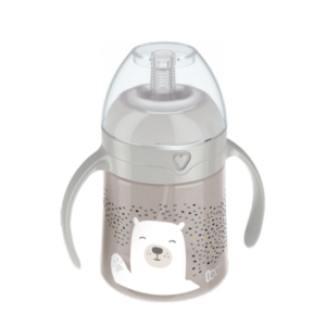 Pierwszy kubek ze słomką LOVI 150ml Straw Beginner Buddy Bear
