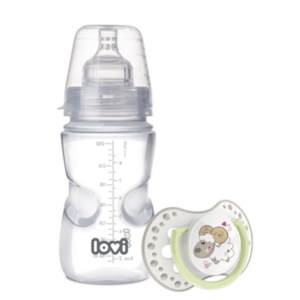 Zestaw Niezaburzający Odruchu Ssania LOVI 250 ml 0121