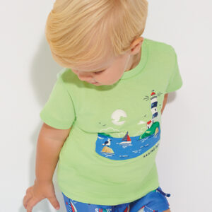 Zestaw 2 koszulki k/r paski