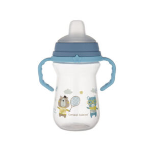 Canpol babies kubek z silikonowym ustnikiem FirstCup 250ml BONJOUR