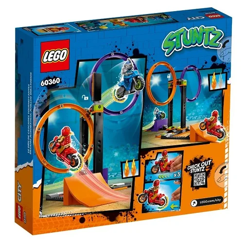 Lego 60360 Wyznanie kaskaderskie -obracające się kręgi - obrazek 2