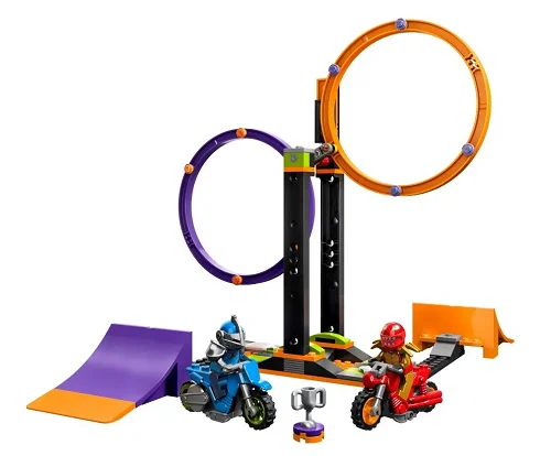 Lego 60360 Wyznanie kaskaderskie -obracające się kręgi - obrazek 3