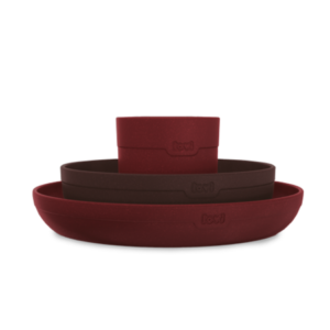 Zestaw naczy\'f1 z kubkiem LOVI Tamarillo
