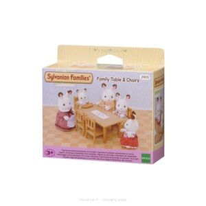 SYLVANIAN Zestaw do jadalni stół i krzesła 04506