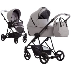 Wózek Bebetto Yoddi Pro 02/Silwer 2w1