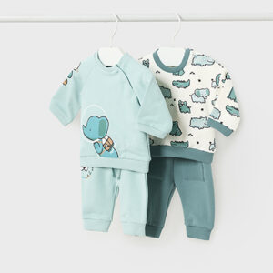 Komplet dzianina 4-cz.