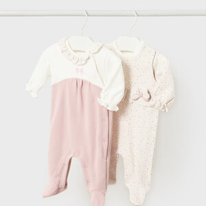 Set 2 śpioszki interlock