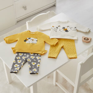 Komplet 4-cz. z legginsami